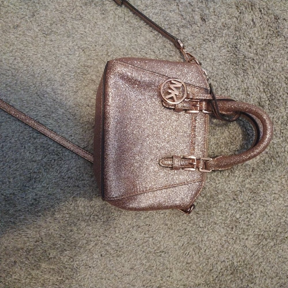 Michael Kors Giftables Rose Gold Mini Purse
